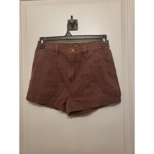 Wild Fable high rise brown cargo shorts size 6